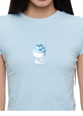 [JIKOO] printed short tee