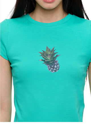 [JIKOO] printed short tee