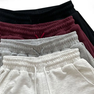 Fleece Lined Selection  High-Waisted Elastic Pintuck Wide Pants Lower Body Covering Long Wide Pants