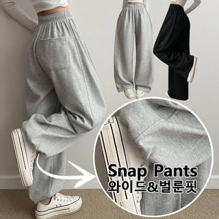 Mega Wide Pants High-waisted Long Pants