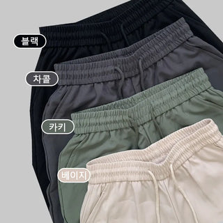 High-Waisted Elastic Wide Pants Long Wide Pants