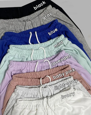 High-waisted Elastic Wide Pants Daily Uniform Pants