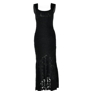 U neck zip-up ruched bustier ruffle cami maxi dress
