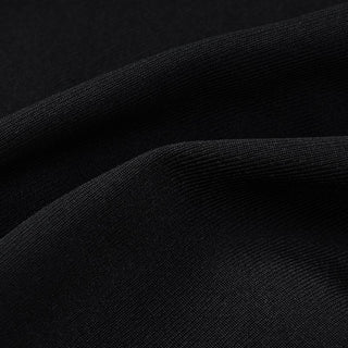 Halter drawstring hollow out ruched romper