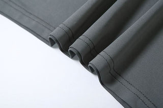 Cap sleeve solid backless maxi dress