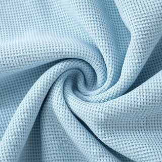 Long flared sleeve round neck bowknot textured top