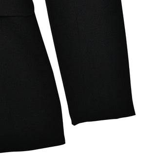 Long sleeve off shoulder button pocket mini dress