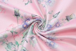 V neck flower print cami mini dress