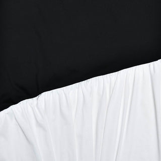 Long sleeve irregular crewneck ruched slit maxi dress