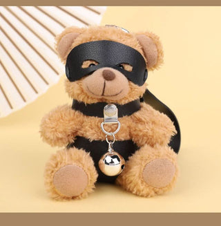 Harness PU leather fluffy o ring  decor accessory