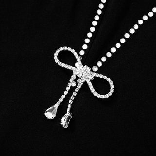 V neck long sleeve beaded mini dress