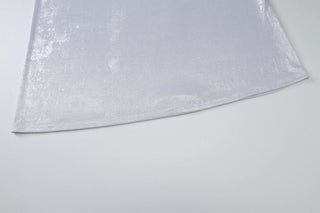 U neck metallic ruched backless cami maxi dress