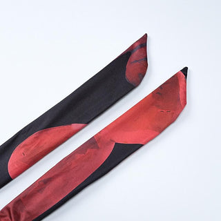 Halter cowl neck backless print maxi dress