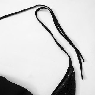 Square neck shrug pleated mini dress