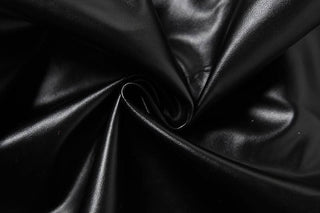 Halter PU leather lace up hollow out gloves bodysuit