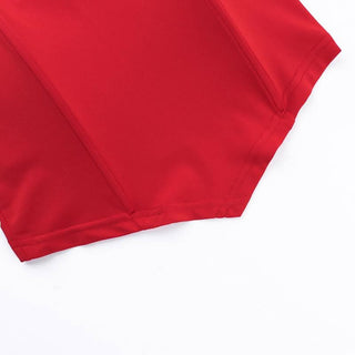 Off shoulder flower applique bustier top