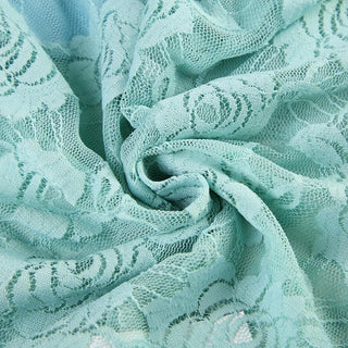 Lace flower pattern bowknot ruffle cami top