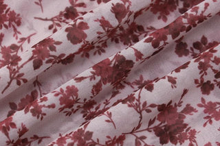 Chiffon flower print contrast backless v neck sleeveless maxi dress
