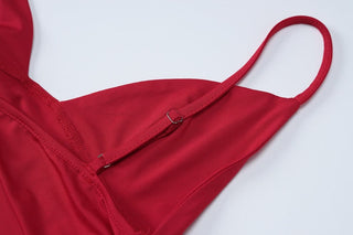 Ruched backless solid crop top