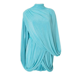 Ruched shrug tube mini skirt set-final-sale