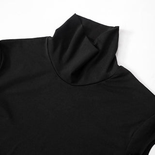 High neck long sleeve hollow out pant set