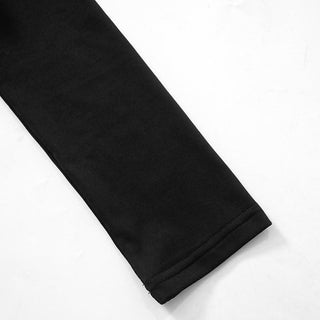 Ruched long sleeve crewneck solid mini dress