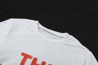 Short sleeve crewneck â€œTHE BIMBOâ€ pattern crop top