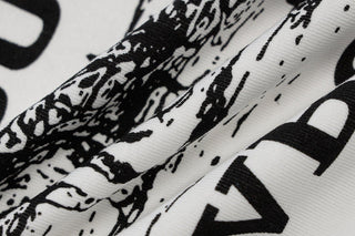 â€œCOWBOYSâ€ print short sleeve crewneck crop top