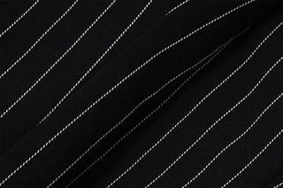 Striped lace hem stitch lace up cami top