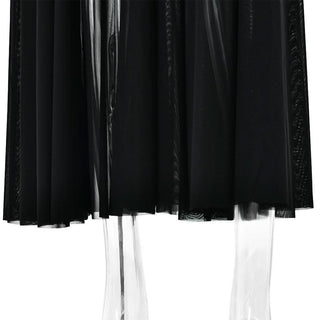 Off shoulder ruched mesh patchwork solid maxi dress-final-sale