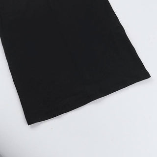 Long sleeve crewneck hollow out cut out maxi dress