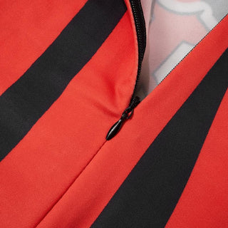 Long sleeve high neck "799" zip-up jumpsuit