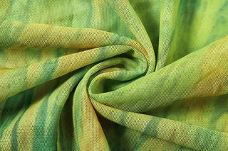 Cowl neck halter self tie print sheer mesh backless top