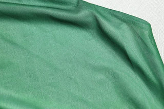 One shoulder gradient hollow out cut out maxi dress