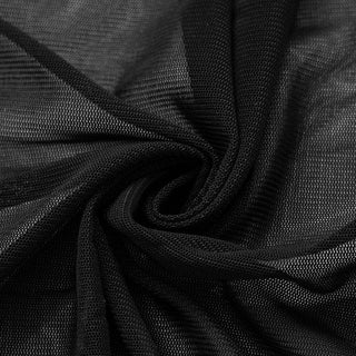 Deep v neck sheer mesh ruffle cami top