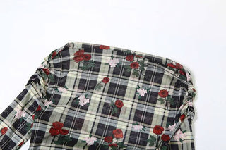 Long sleeve off shoulder flower print ruffle midi dress