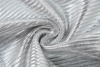 Metallic gloves zip-up tube top