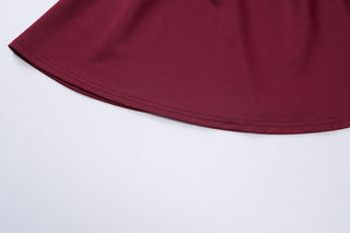 Halter v neck solid backless mini dress