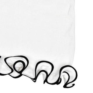 Long sleeve ruffle mini dress