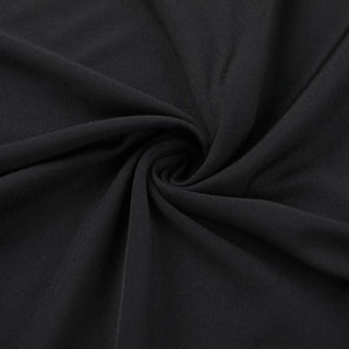 Long flared sleeve hollow out crewneck cut out maxi dress