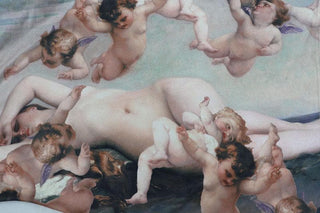 Halter ruched hollow out print backless cut out mini dress