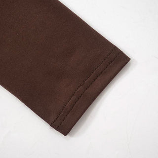 Knotted hollow out long sleeve v neck ruched cut out top