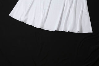 Lace hem backless solid cami mini dress