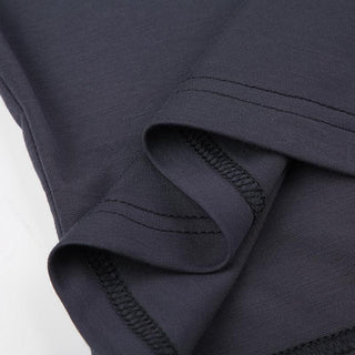 U neck lace hem bowknot pattern contrast tank top
