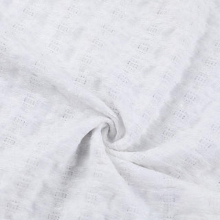 Crewneck textured letter print contrast top