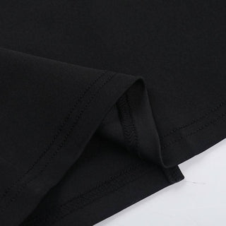 Self tie hollow out crewneck slit solid cut out midi dress