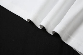 Long sleeve halter hollow out solid cut out mini dress