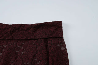 Off shoulder long sleeve lace top