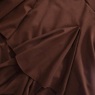 Crewneck short sleeve pleated solid mini dress- Final Sale