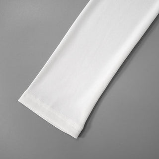 Hollow out bowknot self tie long sleeve solid cut out top